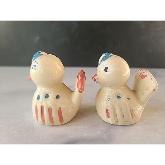 Vintage Bird Shaped Salt And Pepper Shakers, READ - Picture 2 of 10